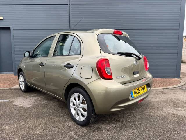 2016 Nissan Micra 1.2 Vibe Hatchback 5dr Petrol Manual Euro 6 (80 ps)