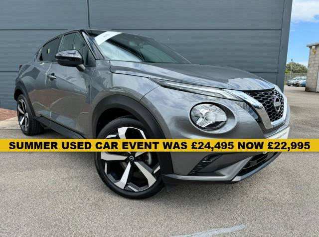 Nissan Juke 1.0 DIG-T TEKNA DCT 5d 113 BHP Hatchback Petrol GREY