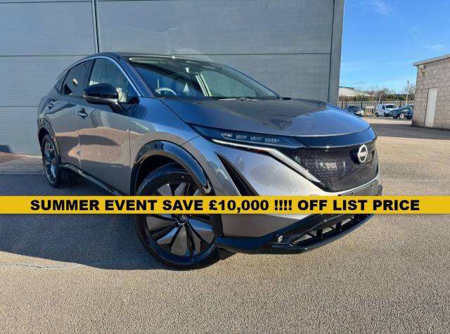 Nissan Ariya 87kWh Advance SUV 5dr Electric Auto 22kW Charger (242 ps) SUV Electric GREY