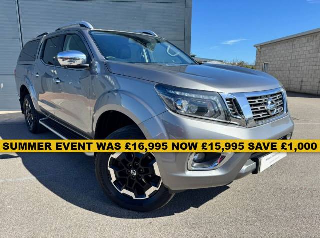 Nissan Navara 2.3 dCi Tekna Pickup Double Cab 4dr Diesel Auto 4WD Euro 6 (190 ps) Pick Up Diesel GREY