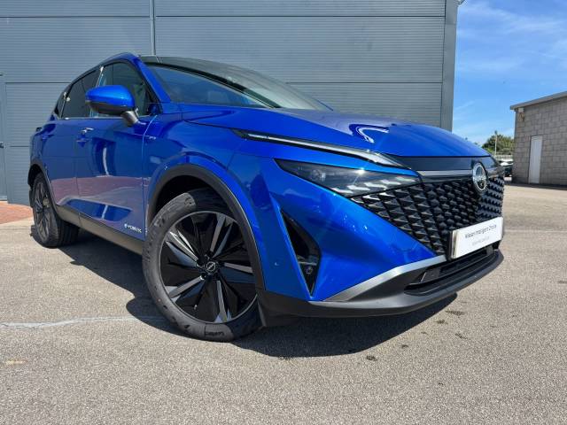 Nissan Qashqai 1.5 h e-POWER Tekna SUV 5dr Petrol Hybrid Auto Euro 6 (s/s) (190 ps) SUV Hybrid Blue