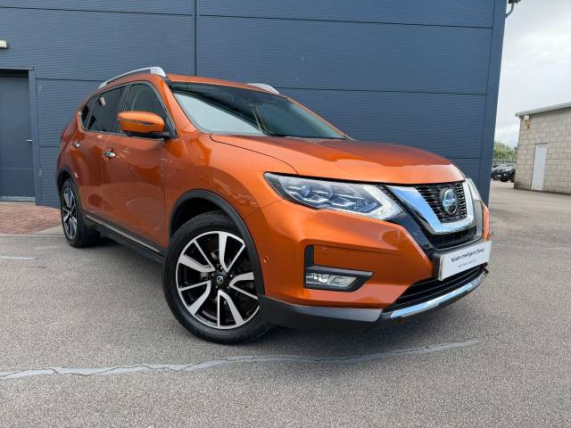 Nissan X Trail 1.7 dCi Tekna 5dr 4WD CVT Estate Diesel Orange