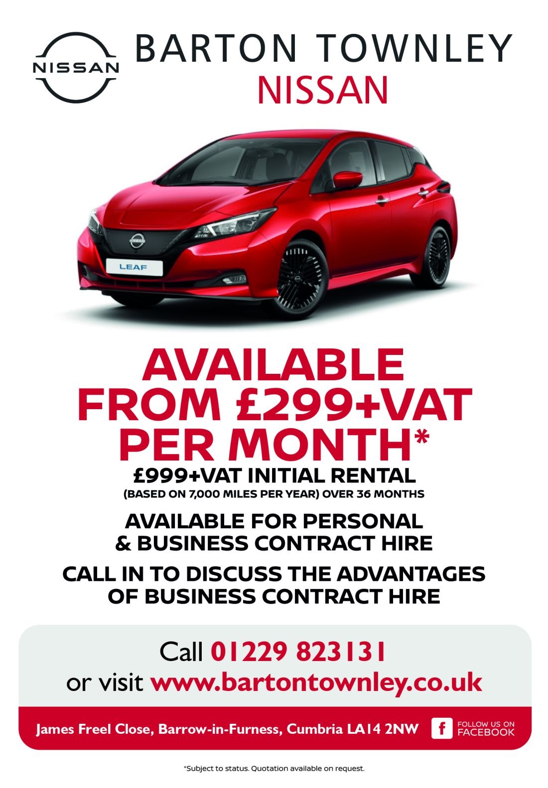 BARTON TOWNLEY CONTRACT HIRE