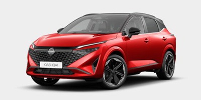 Nissan Qashqai - Two Tone Fuji Sunset Red & Pearl Black Roof