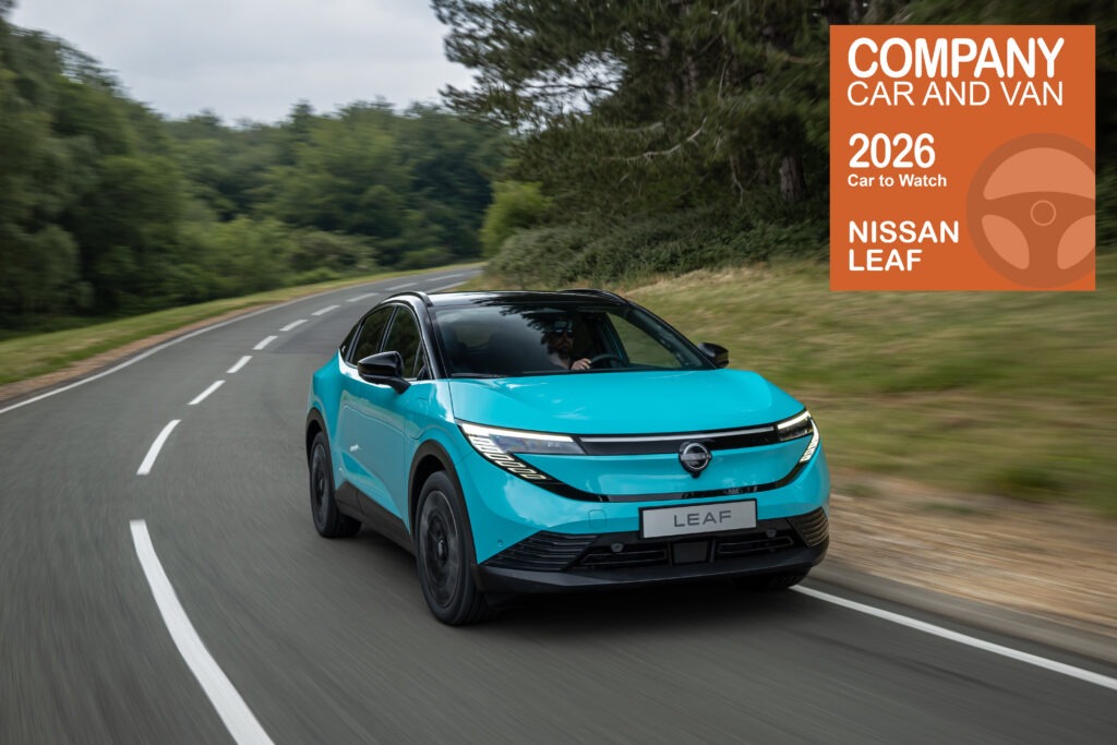 All New Nissan LEAF is named the ‘Car to Watch’ for 2026 by Company Car & Van