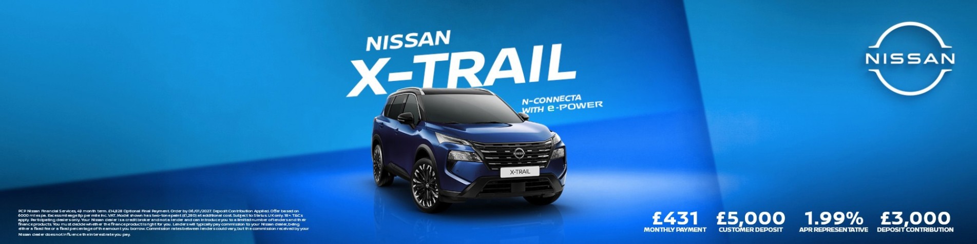 X-Trail N Connecta Q4 banner