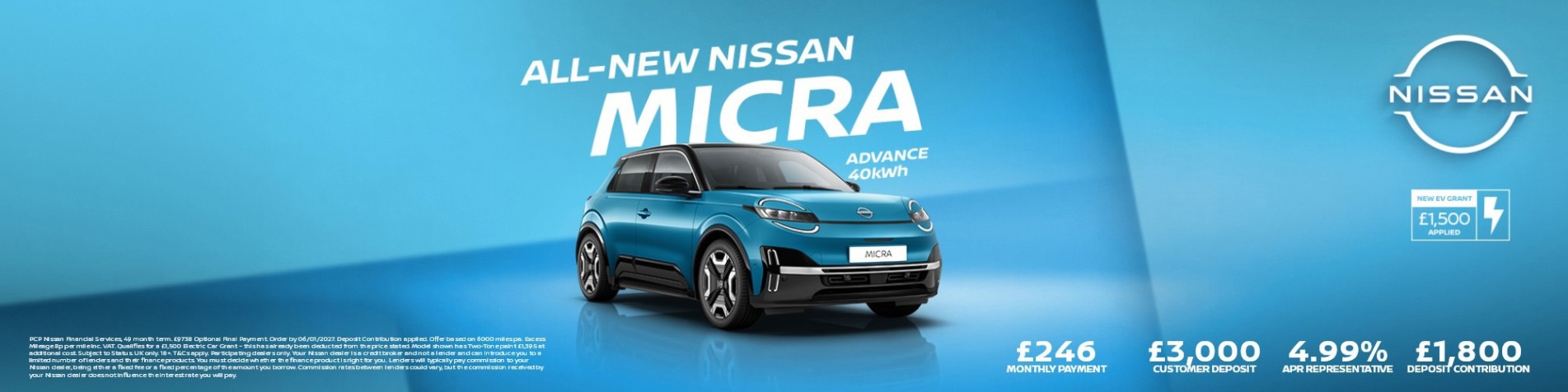 Micra Advance two Q4 banner
